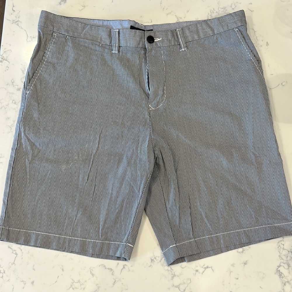 Tommy Hilfiger shorts. Blue white stripes size 36